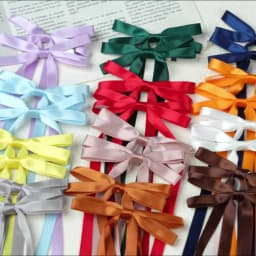 2 Pcs Fabric Hair Bow Hairpin for Women Girls Ribbon Hair Clips Headwear Black White Bow Top Clip Female Hair Accessories