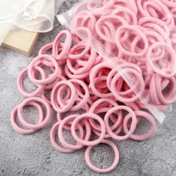 100/200PCS 4cm Elastic Hair Bands Candy Colors Hair Ties for Girls Chidren Headband Colorful Hair Accessories Headwear Wholesale