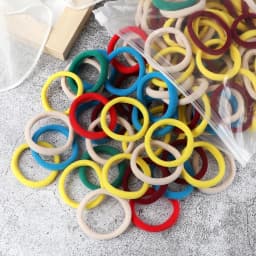 100/200PCS 4cm Elastic Hair Bands Candy Colors Hair Ties for Girls Chidren Headband Colorful Hair Accessories Headwear Wholesale