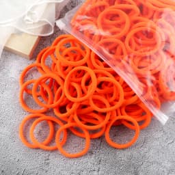 100/200PCS 4cm Elastic Hair Bands Candy Colors Hair Ties for Girls Chidren Headband Colorful Hair Accessories Headwear Wholesale