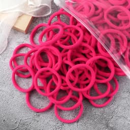 100/200PCS 4cm Elastic Hair Bands Candy Colors Hair Ties for Girls Chidren Headband Colorful Hair Accessories Headwear Wholesale