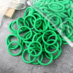 100/200PCS 4cm Elastic Hair Bands Candy Colors Hair Ties for Girls Chidren Headband Colorful Hair Accessories Headwear Wholesale