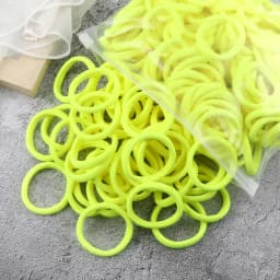 100/200PCS 4cm Elastic Hair Bands Candy Colors Hair Ties for Girls Chidren Headband Colorful Hair Accessories Headwear Wholesale