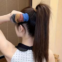 5/10/20Pcs/Set New Women Girls Colorful Nylon Elastic Hair Bands Ponytail Hold Small Hair Tie Rubber Bands Scrunchie Hair Access