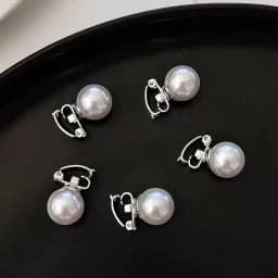 10pcs Imitation Pearl Hair Clips Elegant Stylish Hair Accessories for Girls Perfect Daily Weddings Special Occasions Headwear