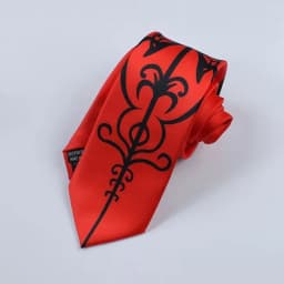 Anime Danganronpa Celestia Ludenberg Cosplay Necktie Unisex Halloween Party printing Tie Costume Accessories Gift