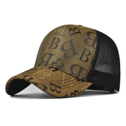 Fashion Designer Mesh Breathable Ponytail Rebound Hat Outdoor Casual Sun Protection Shade Cap Branded Baseball Cap