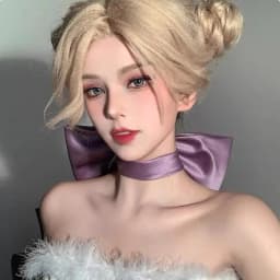Tom Dream Cat Large Bow Hairpin Neck Necklace Girlfriend Cos Necklace Wig Grab Clip Headdress