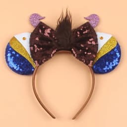 Disney Mrs.Potts and Chip Headbands for Girls Anime Teapot Ears Hair Accessories Women Cartoon Cup HairbandS Kids Belle Headwear
