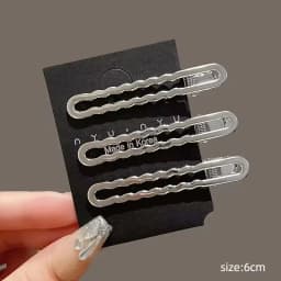Sliver Metal Hair Clips Women Girls Y2K Duckbill Hairpin Personality Bangs Side Headwear Barrettes Hairclip Styling Accessories