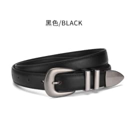 Internet Popular Cowhide Belt Women's Fashionable Versatile Decorative Dress Jeans Leather Belt