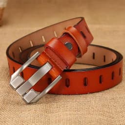 Real Leather Belt Wholesale Women Genuine 105 115cm Vintage Pin Buckle Cowhide With Wide Fashion New Design Jeans Many Colors