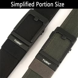 TUSHI New Double-layer Reinforced Automatic Buckle Training Quick Hanging Pistol Belt Men Nylon Outdoor Leisure IPSC Accessories