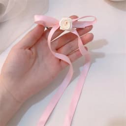 2Pcs/set Korean Lace Bow Children's Little Girl Temperament Lace Hairpin Heavy Handmade High-end Headgear Hair Clip