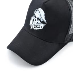 Summer Baseball Cap Outdoor Breathable Mesh Trucker Cap Men Women Printing Skull Snapback Hip Hop Caps Adjustable Visor Cap