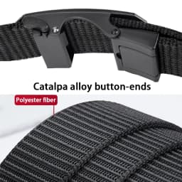 New Automatic Buckle Belt, Canvas Tactical Workwear Casual Outdoor Military Training Pants Belt For Men