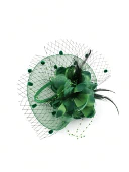 1pc Fascinators Hats For Women Girls Kentucky Derby Flowers Hair Clip Headband Tea Party Cocktail Wedding