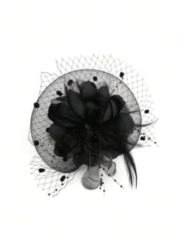 1pc Fascinators Hats For Women Girls Kentucky Derby Flowers Hair Clip Headband Tea Party Cocktail Wedding