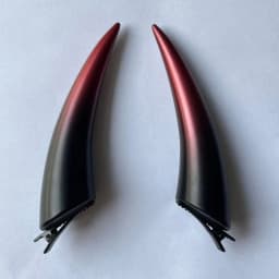 Halloween Devil Horn Hair Clip Cosplay Demons Horn Clamp Adjustable Women Girls Hair Barrette Hair Accessories Photo Prop