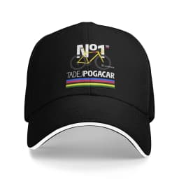 Adult TADEJ POGACAR Cycling Sandwich Hat Hip-Hop Baseball Cap Snapback Caps Sun Hats Breathable Sports Cap Summer