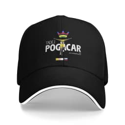 Adult TADEJ POGACAR Cycling Sandwich Hat Hip-Hop Baseball Cap Snapback Caps Sun Hats Breathable Sports Cap Summer
