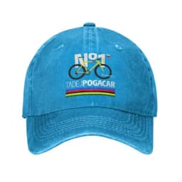 Adult TADEJ POGACAR Cycling Sandwich Hat Hip-Hop Baseball Cap Snapback Caps Sun Hats Breathable Sports Cap Summer