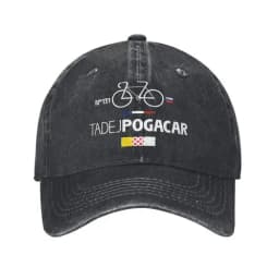 Adult TADEJ POGACAR Cycling Sandwich Hat Hip-Hop Baseball Cap Snapback Caps Sun Hats Breathable Sports Cap Summer