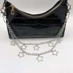 Punk Metal Crescent Geometric Bag Chain Hip Hop Hipster Cool Hundred Pair Pants Chain For Men and Women Rock and roll Accessorie