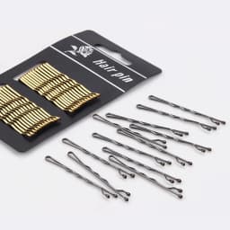 24pcs/Set Black Bobby Pins Multi-Function Non Slip Metal Safe Hair Clips For Women Girl Kids All Hair Types