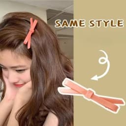 Chic Bow Hair Clips Plain Color Acetate Hairgrip Hairpin Cute Sweet Simple Bow Knot Bow Tie Side Pins Women Hair Accessories