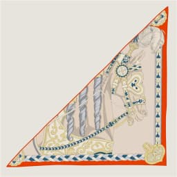 POBING 30% Silk 70% Cashmere Scarf Women Hand Rolled Fashion Print Triangle Scarves Wraps Bandana Big Hijabs Female Foulard