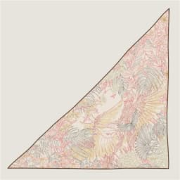 POBING 30% Silk 70% Cashmere Scarf Women Hand Rolled Fashion Print Triangle Scarves Wraps Bandana Big Hijabs Female Foulard