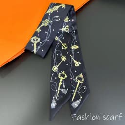 Korean Summer New Luxurious Check Female Decoration Twill Long Ribbon Binding Bag Silk Ribbon Hair Belt Hot Selling Small Scarf