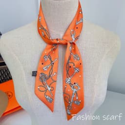 Korean Summer New Luxurious Check Female Decoration Twill Long Ribbon Binding Bag Silk Ribbon Hair Belt Hot Selling Small Scarf