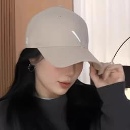 2025 Korean Simple Embroidery Baseball Cap Summer Outdoor Sunscreen Hat Man Women Hip Hop Caps Adjustable Streetwear Sports Hats