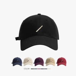 2025 Korean Simple Embroidery Baseball Cap Summer Outdoor Sunscreen Hat Man Women Hip Hop Caps Adjustable Streetwear Sports Hats