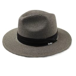 Unisex Panama Straw Hat - Wide Brim Summer Beach Sun Cap, Adjustable Sizing 55-60cm for Men & Women, Large Size Foldable Fedora