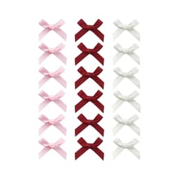 18pcs Women Hair Accessories Set Colorful Ribbons Bows Hair Clips Cute Hair Claw Straps Fashionable Sweet Silk Ribbon Hairpin