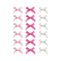18pcs Women Hair Accessories Set Colorful Ribbons Bows Hair Clips Cute Hair Claw Straps Fashionable Sweet Silk Ribbon Hairpin