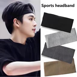 Sports Elastic Headbands for Men Headband for Women Ribbon for Hair Accessories FDR05