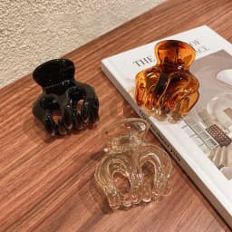 1/5pcs Simple Pumpkin Hair Clip for Women Elegant Daily Wear Ponytail Clip Fashion Girl Shark Clip Hair Accessories