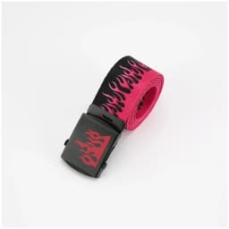 Hip Hop StreetFashion Men's Canvas Belt Male Personalized Casual Flame Belt Designer Belts For Women Cowboy Strap Punk Waistband