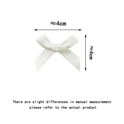 18Pcs women's Sweet Solid Color Mini Bowknot With Hair Clip Girls Ballet Style Ribbon Braided Hair Accessories