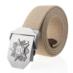 Men Soviet Canvas Belt 3D Great Patriotic War Memorial Metal Buckle Tactical Belts CCCP Army Male Strap Jeans Waistband