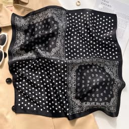 Luxury Brand 100% Real Silk Scarf Women Square Neck Tie Shawls Wraps for Ladies Foulard Scarves Pashmina Female Hijab Bandana