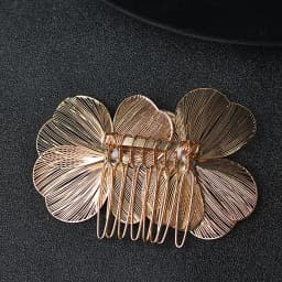 Alloy Flower Hair Clips Women's Hairdo Accessories Fashion Bridal Wedding Hair Comb Women's Headwear Wedding Accessories