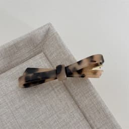 New Korean Bow Hair Clip Elegant Acetate Hair Accessory Hair Clamps Girl Women Duckbill Clip