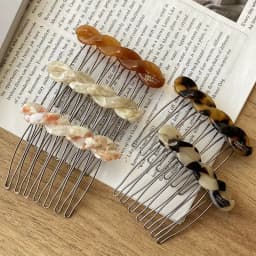 Twisted Hair Comb New Fashion HairClip Side Hair Elegant Hairpin Comb Headside Girl Hair Accessoires Pinzas Para El Cabello