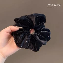 korea velvet scrunchie oversize for women red hair rubber bands girls elastic big hair tie adult maxi scrunchies hair accessorie