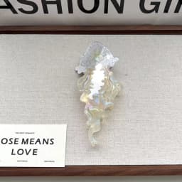 Jellyfish Claw Hair Clips. Unique Casual Island Style. Acetate, Handmade. High-Quality. Fashion-Trendy.
